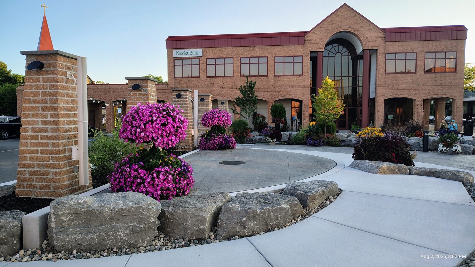 Culligan Plaza in Alpena, Michigan, USA 
